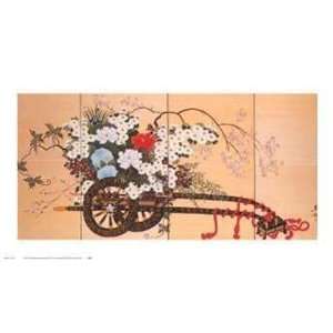  Flower Cart by So Ryu 38x22: Office Products
