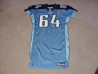 Leroy Harris Game Worn Jersey 2008 Tennessee Titans NC State  