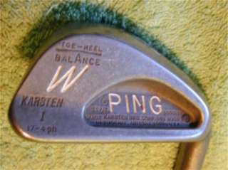Golf Club W Wedge Ping Karsten I  