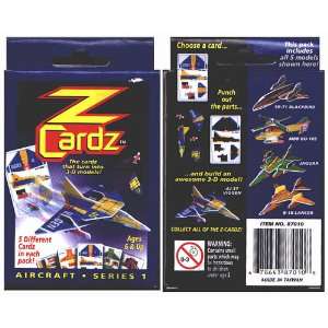  Z Cardz Aircraft Series 1 Toys & Games