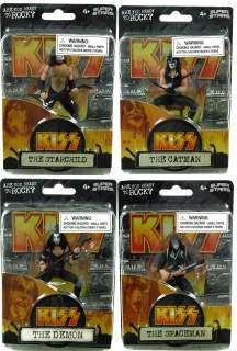 Kiss 4.5 Action Figures Set of 4