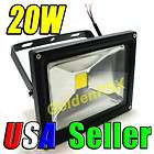   to 24V DC 20W Warm White LED Wall Pack Wash Flood Light Lamp Outdoor