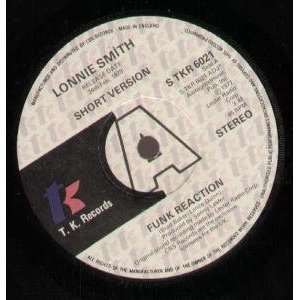    FUNK REACTION 7 INCH (7 VINYL 45) UK TK 1977 LONNIE SMITH Music