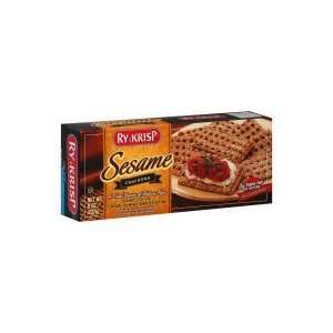  Ry Krisp Crackers, Sesame,8oz, (pack of 2) Everything 