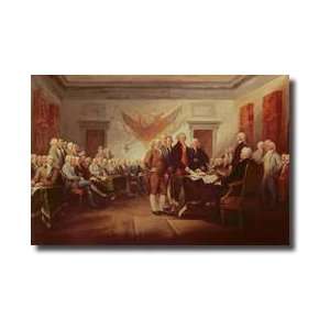  Signing The Declaration Of Independence 4th July 1776 