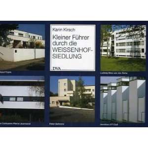  durch die Weißenhofsiedlung (9783421029676) Karin Kirsch Books