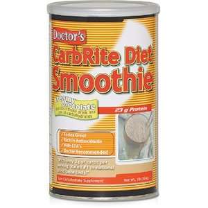 DRS CARBRITE DIET SMOOTHIE, High Protein Shake, 1lb 