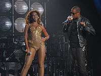 jay z and beyonce performing crazy in love on november 15 2009