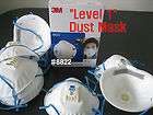 3M 8822 Respirator Dust Masks of Box of 10ea