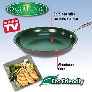   Pan ECO organic Safe NON STICK Green Cooking Pot As Seen On TV  
