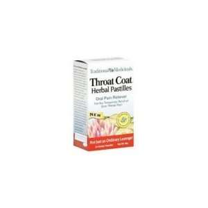 Traditional Medicinals Pastilles Throat Coat ( 6x24 CT)  