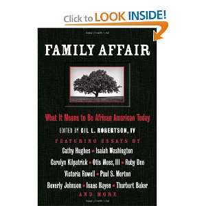  Family Affair What It Means to be African American Today 