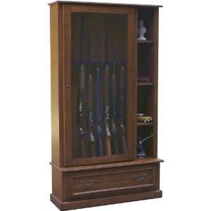   American Furniture Classics 8 Gun Curio Cabinet: Home Improvement