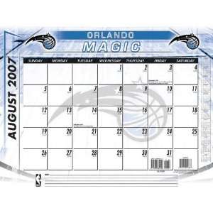  Orlando Magic 2007 08 22 x 17 Academic Desk Calendar 