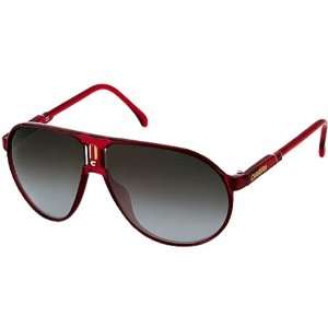   Sunglasses   Red Shiny/Gray Gradient / One Size Fits All: Automotive