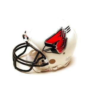  Ball State Cardinals Miniature Replica NCAA Helmet w/Z2B Mask Sports