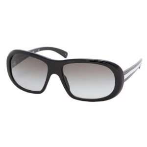   Prada Spr18l Gloss Black Gray Gradient Sunglasses 