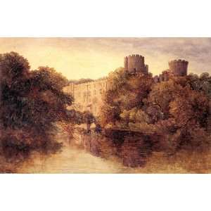   Cox   32 x 20 inches   Castle In An Autumn Landscape