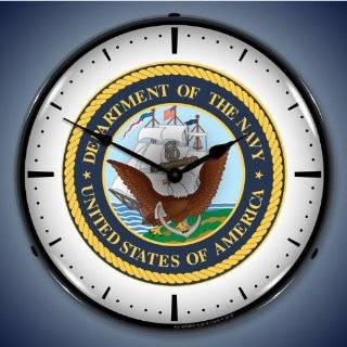  United States Navy Military Time Wall Clock