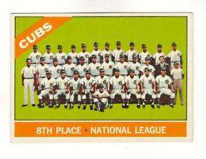 1966 Topps #204 * Chicago Cubs Team Card * NrMt  