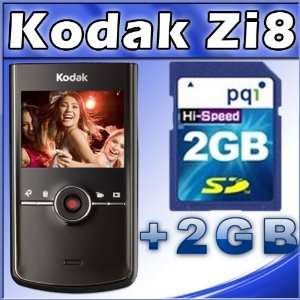  Kodak Zi8 HD Quality 1080p Pocket Video Camera w/ HDMI 