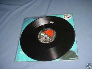 DEVO Live LP Record 1981 RARE  