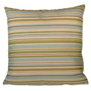    16 Inch Pastel Striped Decorative Pillow Cover