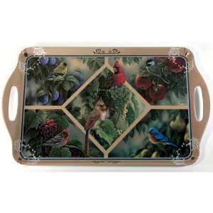  Song Birds Wild Wing Serving Tray (19 X 11.5) Sports 