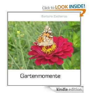Gartenmomente (German Edition) Barbara Zacharias  Kindle 
