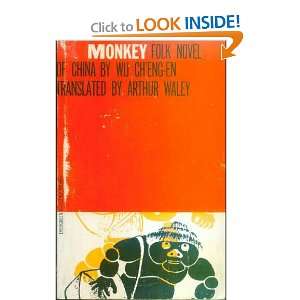    Monkey Folk Novel of China Wu Cheng en, Arthur Waley Books
