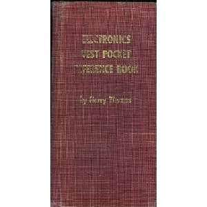   Vest Pocket Reference Book Harry Thomas  Books