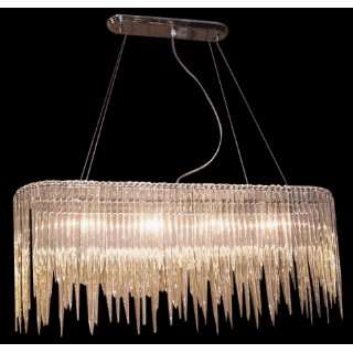 Total Elegance Mh3027 4   4 Light Clear Crystal Drop Ceiling Fixture