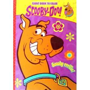    Scooby doo ! Giant Book to Color   Scooby rrrific!: Toys & Games