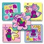 15 Barney Love Stickers Party Favors Teacher Supply
