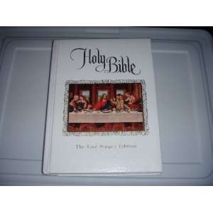  Holy Bible; King James Version; Last Supper Edition; Red 