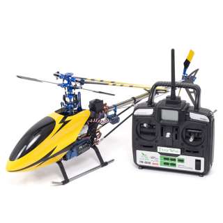 6CH Metal Carbon 450 V2 RC Helicopter RTF For Trex 3D  