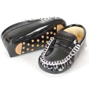  Baby Trumpette Shoes Black Patent Leather Infant Girls 
