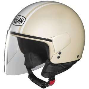  Nolan N30 Flashback Pearl Open Face Helmet Large  White 