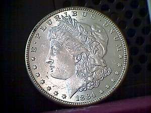 Morgan Silver Dollar   1884 Choice Uncirculated  