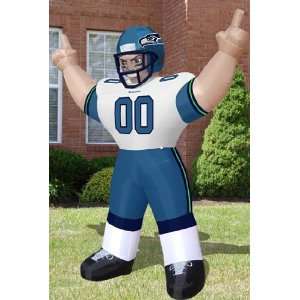  Seattle Seahawks Inflatable Images 8ft. Tiny Lawn Figure 