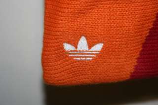 Adidas G Stripe Scarf Orange Red One Size Fits All New  