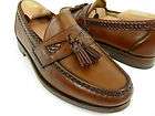   MAXFIELD Chestnut Brown Tassel Loafers 10.5 EEE 3E Extra Wide $250