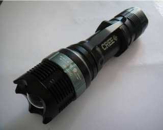 ZOOMABLE 7W CREE LED Flashlight Torch Zoom Lamp Light  