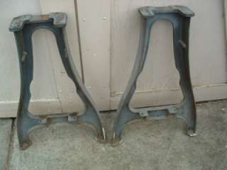 old Rockwell /Delta wood lathe cast iron legs  