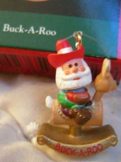 1992 Hallmark Keepsake Ornament Mini Buck A Roo w/Box  