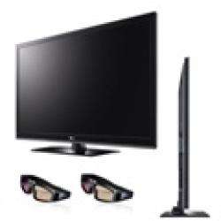   720p 3D Ready Plasma TV with Two Pair of 3D Glasses  