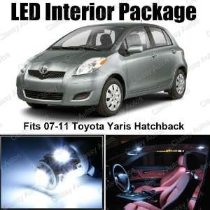 Toyota Yaris WHITE Interior LED Package (6 Pieces)