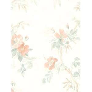  Soft Floral Wallpaper (Double Roll)