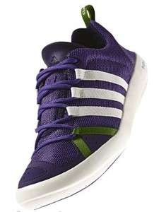 New Adidas Sport Mens BOAT Climacool Water CC Lace Shoes Purple 