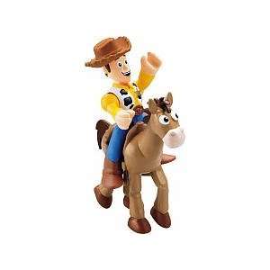 Imaginext Disney / Pixar Toy Story 3 Figure Woody with Bullseye : Toys 